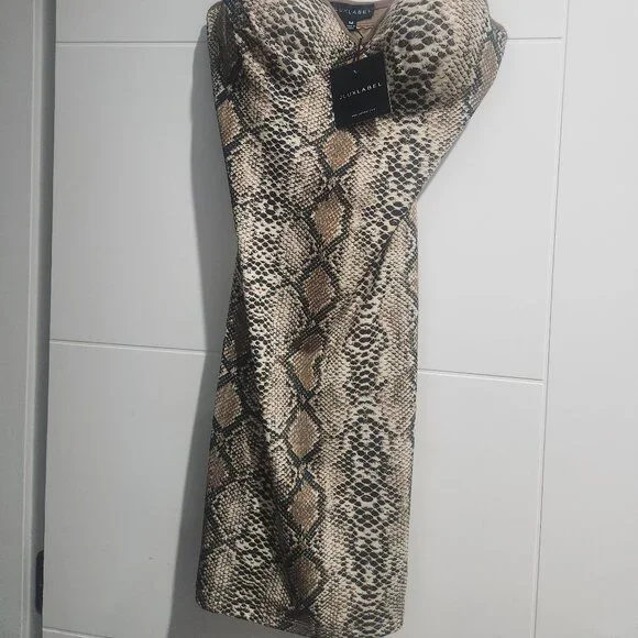 ANIMAL PRINT DRESS - Picture 2 of 3
